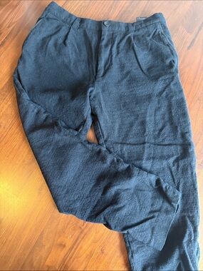 Cos - Black Textured pants men - 50